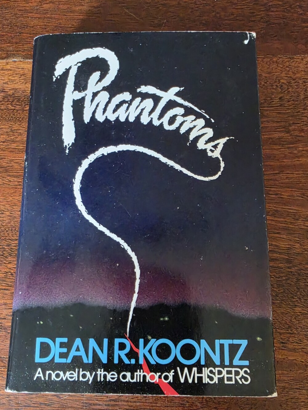 Phantoms by Dean Koontz 1983 HCDJ First Book Club Edition 80s Horror